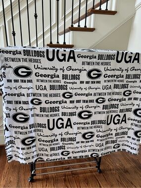 UGA Twin Flat Sheet